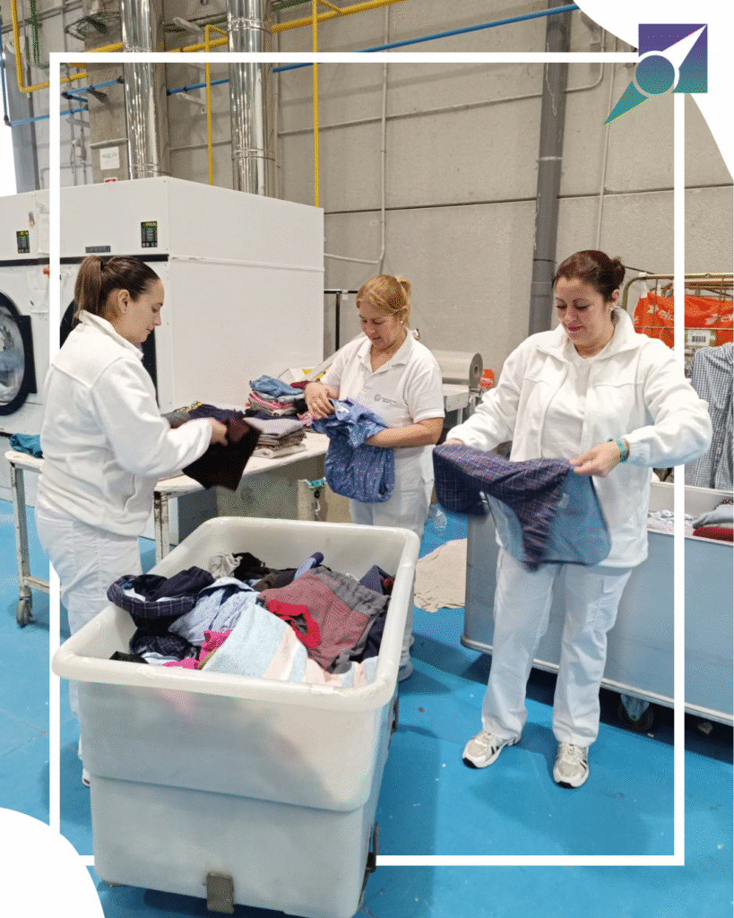 Comienzan las prácticas del curso de Lavandería Industrial - 5