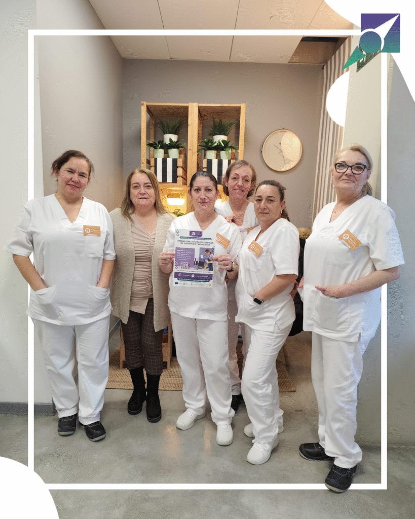 Comienzan las prácticas del curso de Limpieza Básica de Superficies y Mobiliario - 1