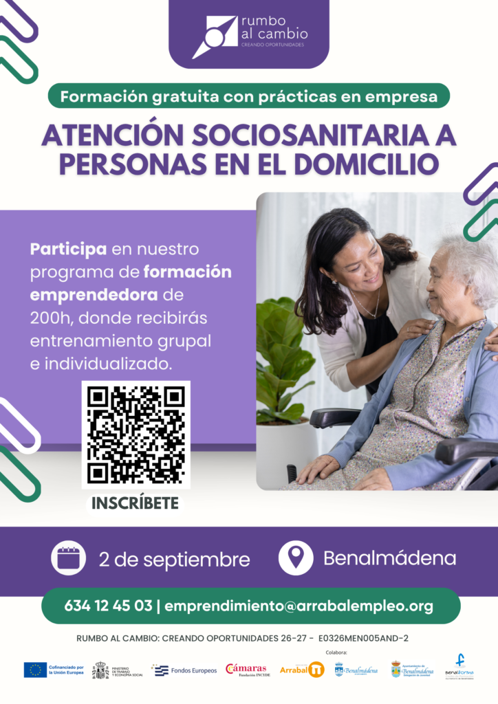 Formación: Atención Sociosanitaria a Personas en el Domicilio en Benalmádena - 1