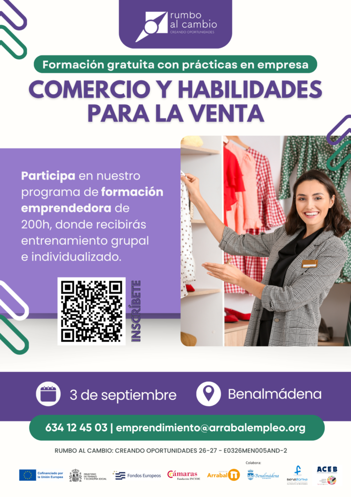 Formación: Comercio y Habilidades para la Venta en Benalmádena - 1